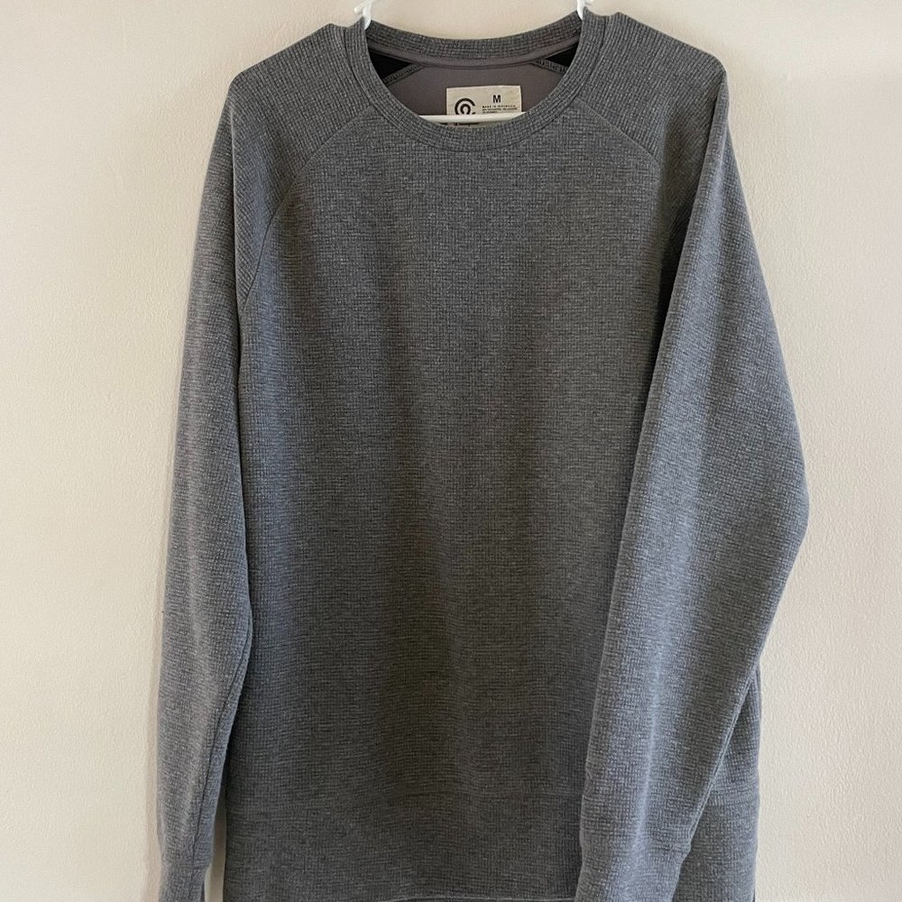 Champion Grey Long Sleeve Shirt - Size M